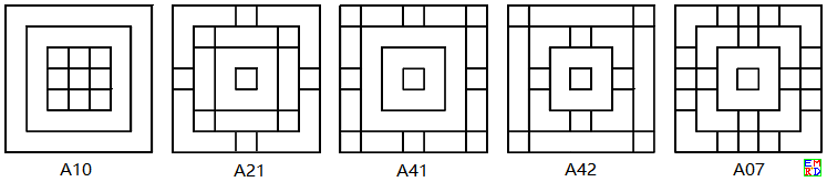 图2、7x7网格上的12□